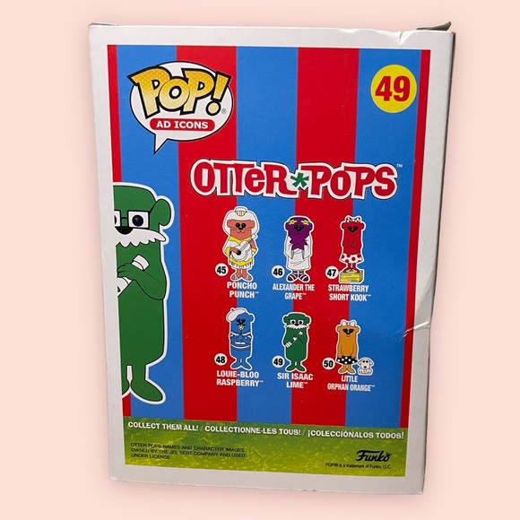 Funko Pop Sir Isaac Lime Vinyl Figure - Picture 4 of 7